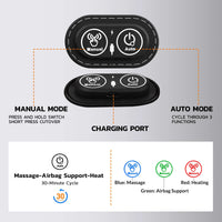 3-in-1 Heated Electric Back Massage Support Pillow