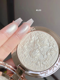 Embossed Shimmer Face Highlighter Palette