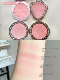 Long-Lasting Matte Powder Blush for Natural Cheek Color