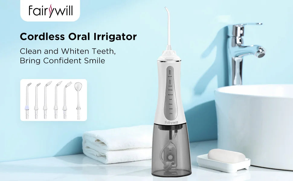 Portable Cordless Water Flosser for Deep Teeth Cleaning - 7