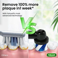 Rechargeable Electric Toothbrush with 4 Replacement Heads