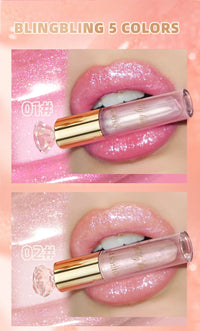 Diamond Shimmer Glitter Lip Gloss