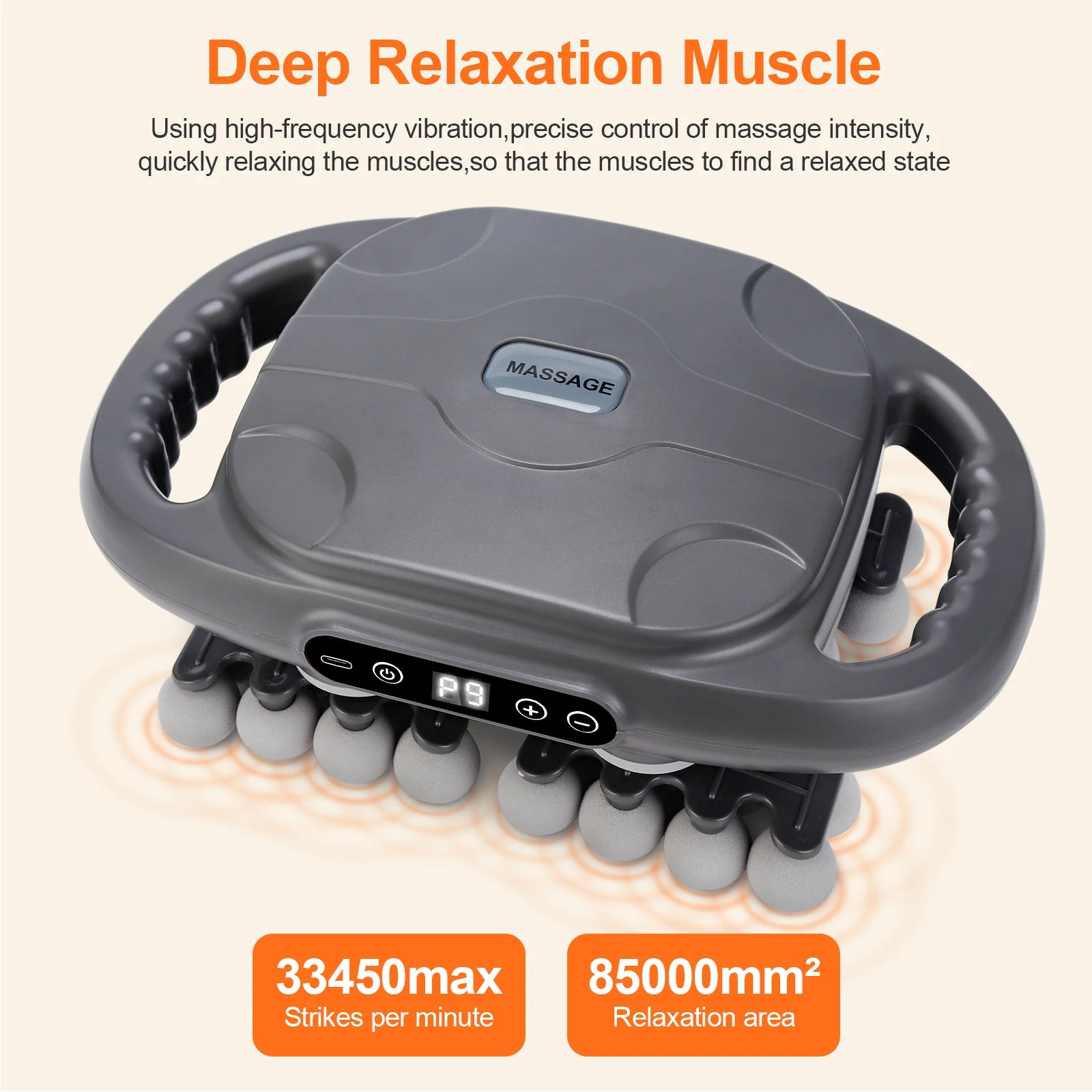 42-Head Deep Tissue Muscle Relaxation Massage Device - 2