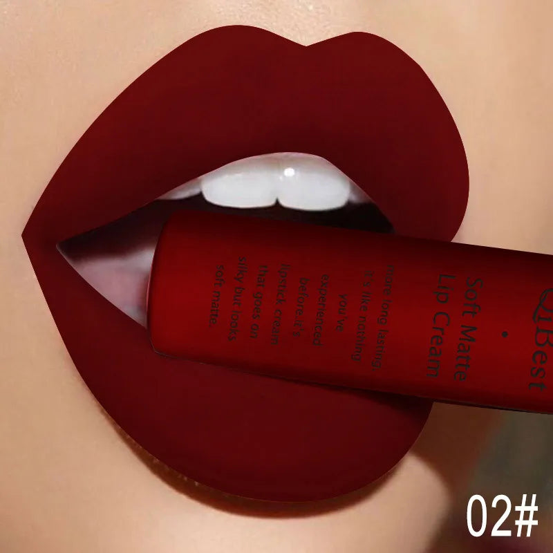 Long-Lasting Waterproof Velvet Matte Liquid Lipstick - 39