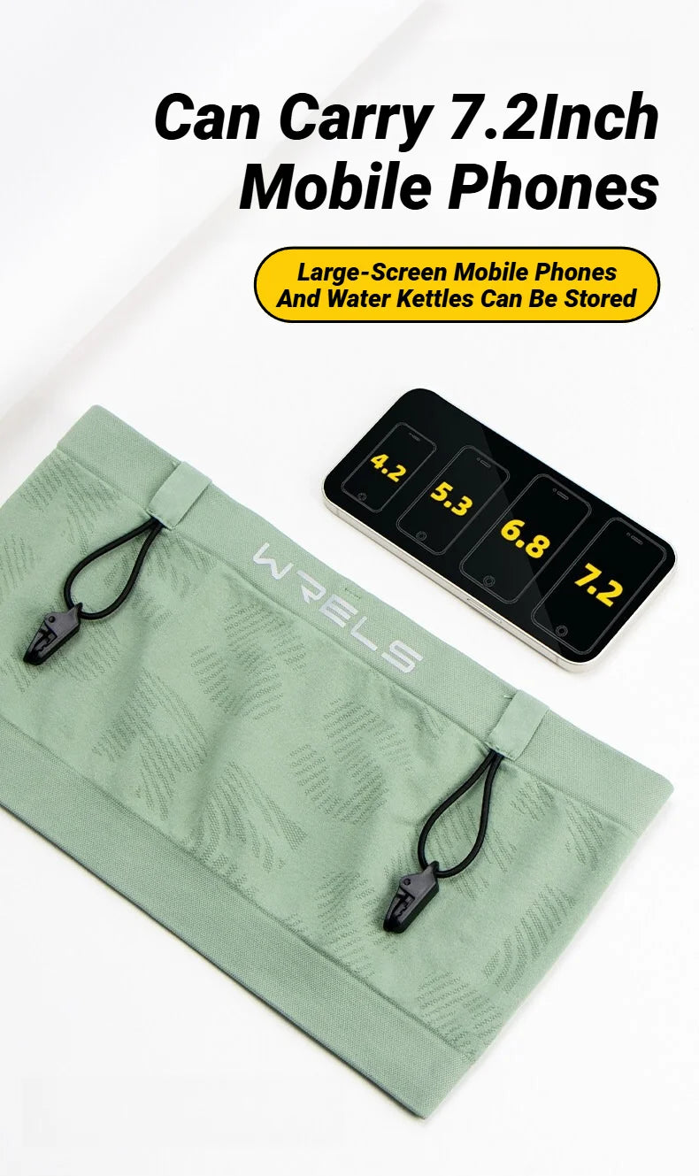 Elastic Running Waist Belt for Phones and Accessories - 11