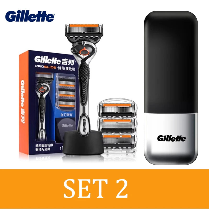 5-Blade Precision Men's Shaving Razor with Flexball Tech - 21