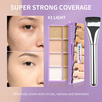 8-Shade Cream Concealer and Contour Palette