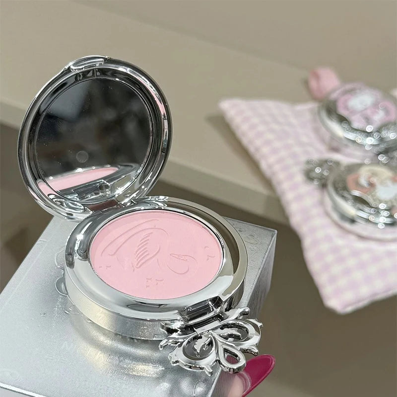 Long-Lasting Matte Pink Powder Blush for Natural Glow - 29