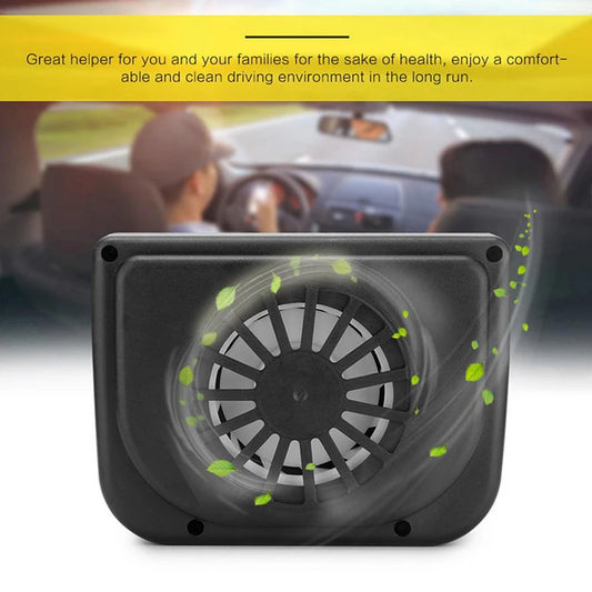 Solar Powered Car Window Ventilation Fan