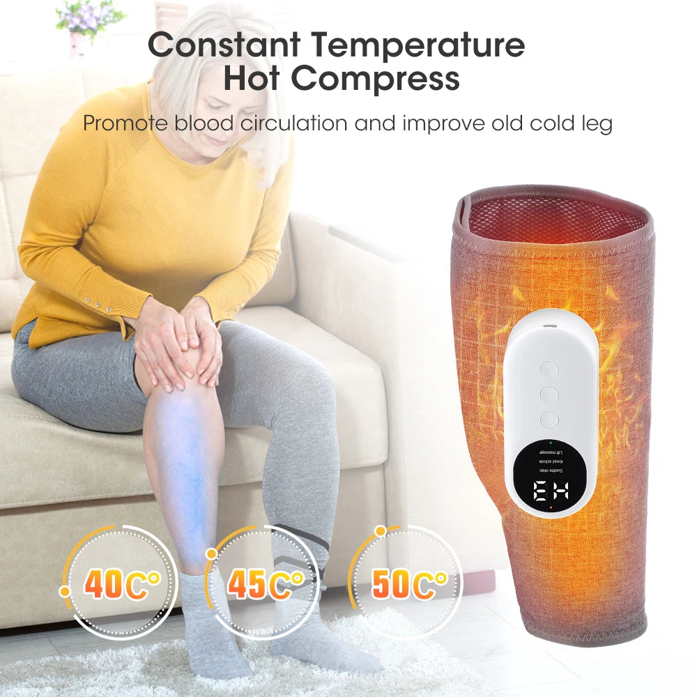 Wireless Heated Calf Massager for Pain Relief - 2