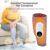 Wireless Heated Calf Massager for Pain Relief