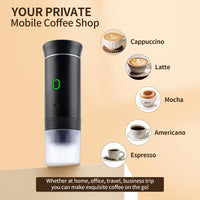 Portable 3-in-1 Wireless Espresso Coffee Maker