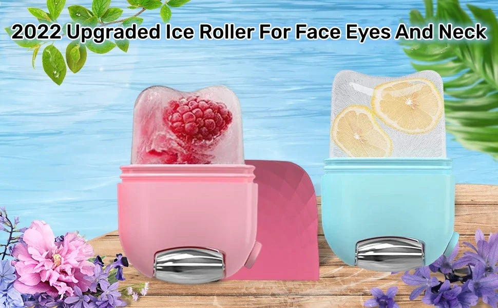 2-in-1 Cooling Ice Facial Roller and Contouring Tool - 8