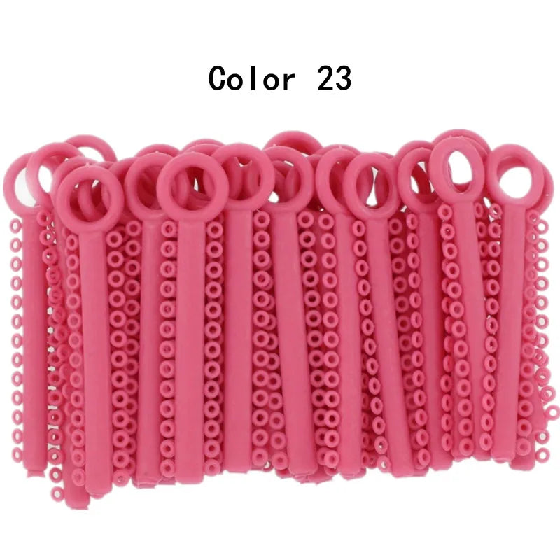 Orthodontic Elastic Ligature Ties for Dental Braces - 18