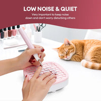 Portable USB Mini Nail Dust Collector Vacuum