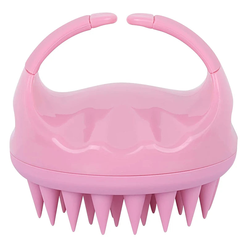 Silicone Scalp Massager and Shampoo Brush for Hair Growth - 15