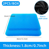 Honeycomb Gel Seat Cushion for Pressure Relief and Posture