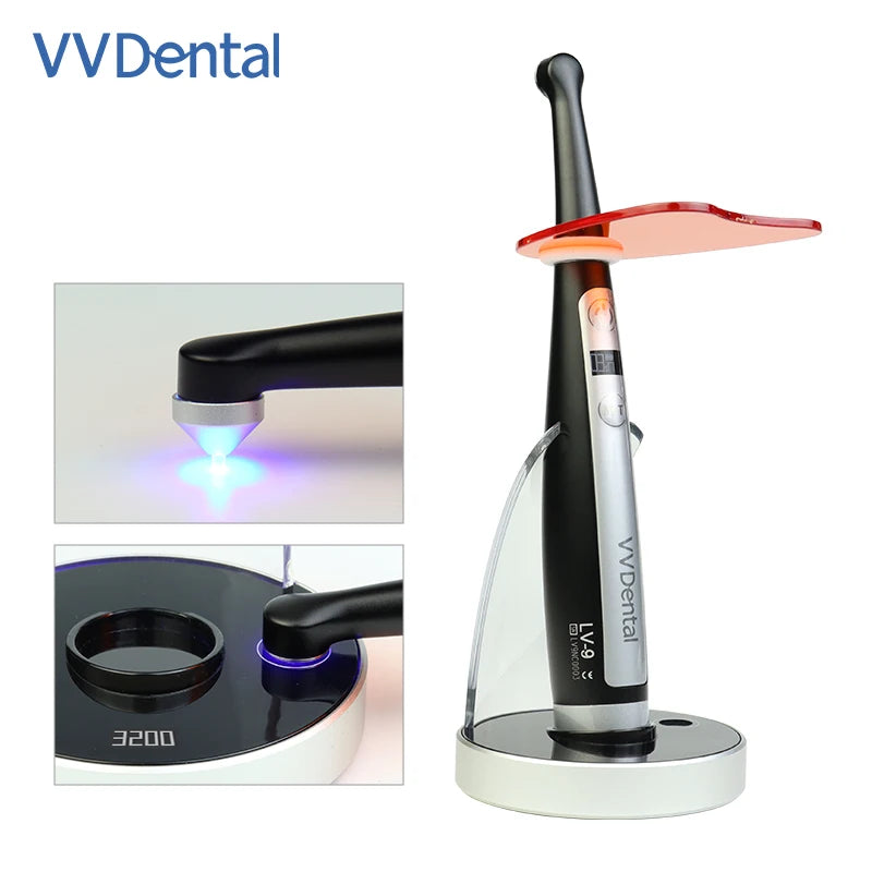 Wireless Dental LED Curing Light with Caries Detection - 8