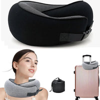 Ergonomic Memory Foam Travel Neck Pillow