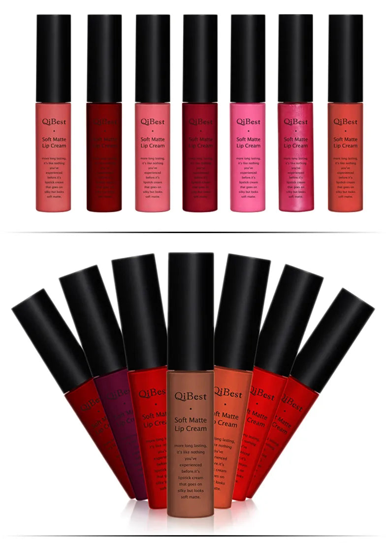 Velvet Matte Long-Lasting Liquid Lipstick - 17