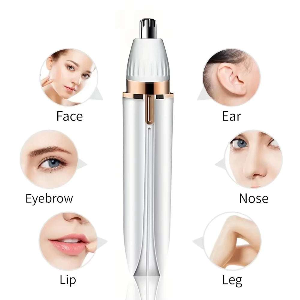 4-in-1 Rechargeable Electric Shaver for Women - 4