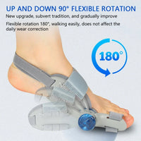 Adjustable Bunion Corrector and Toe Straightener for Pain Relief