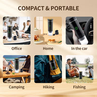 Portable 3-in-1 Wireless Espresso Coffee Maker