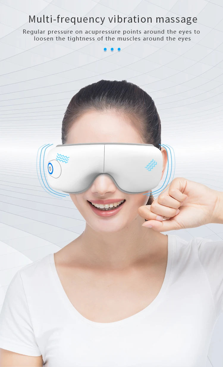 Portable Heated Eye Massager for Stress and Eye Strain - 11