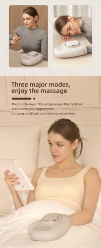 Wireless Heated Hand Massager with Air Compression