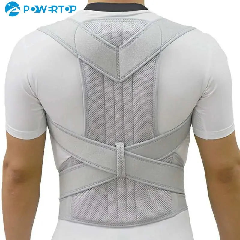 Adjustable Back Posture Corrector Brace for Pain Relief - 4