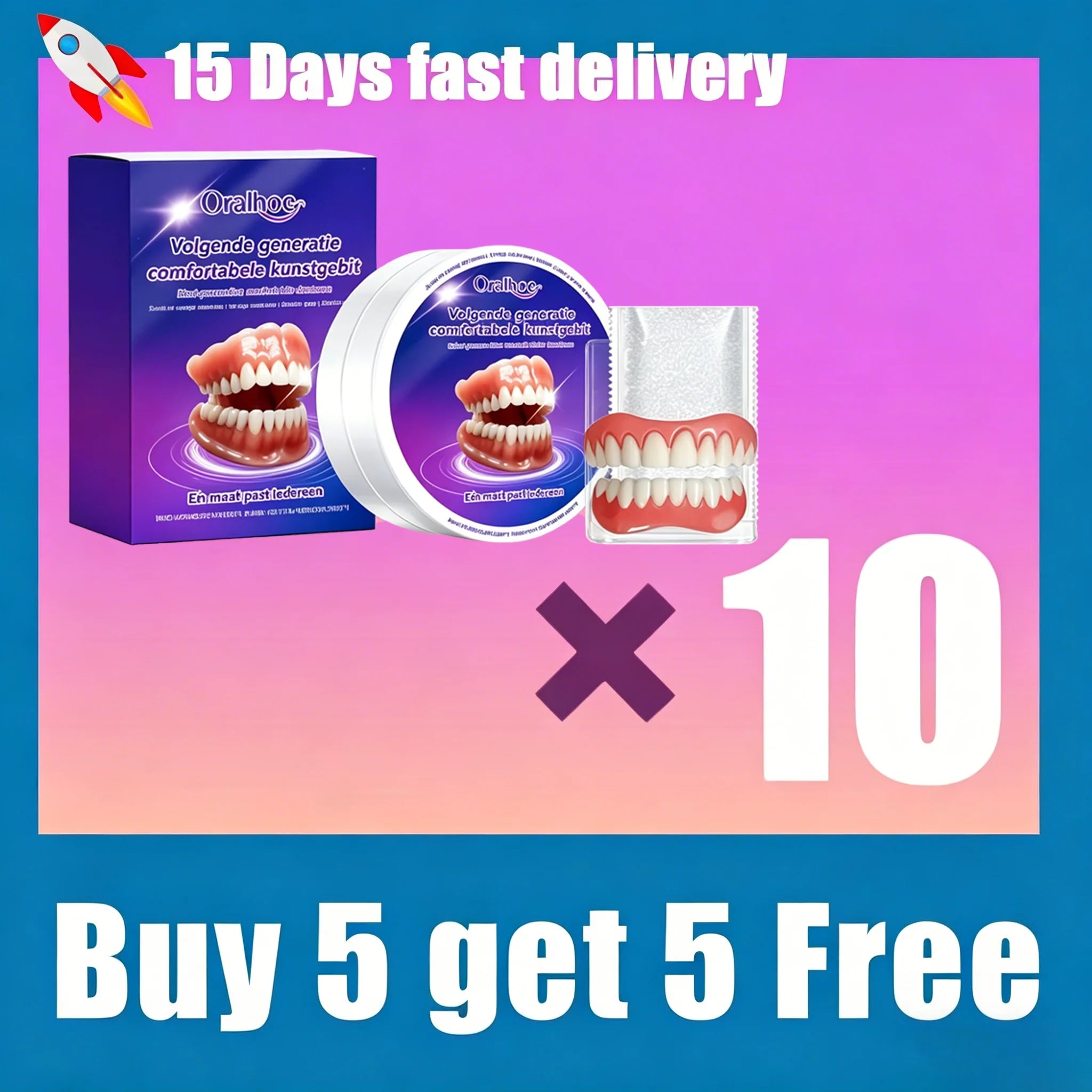 Instant Snap-On Smile Veneers for Natural Looking Teeth - 8