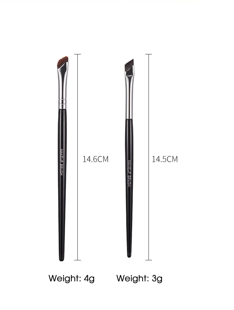 Precision Angled Eyeliner and Brow Brush - 19