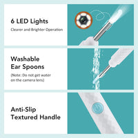HD Visual Earwax Removal Tool with Camera