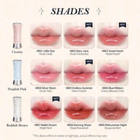 Hydrating Non-Sticky Tinted Lip Gloss for Shiny Long-Lasting Wear