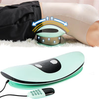 Electric Lumbar Traction Massager with Vibration and Heat