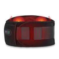Heated Vibration Lumbar Support Belt for Back Pain Relief