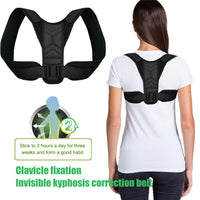 Adjustable Back Posture Corrector for Spine and Shoulder Alignment