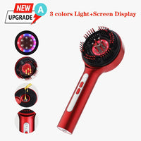 Electric Scalp Massager and Hair Growth Serum Applicator