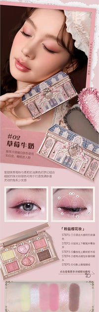 Complete Professional Makeup Gift Set with Mirror