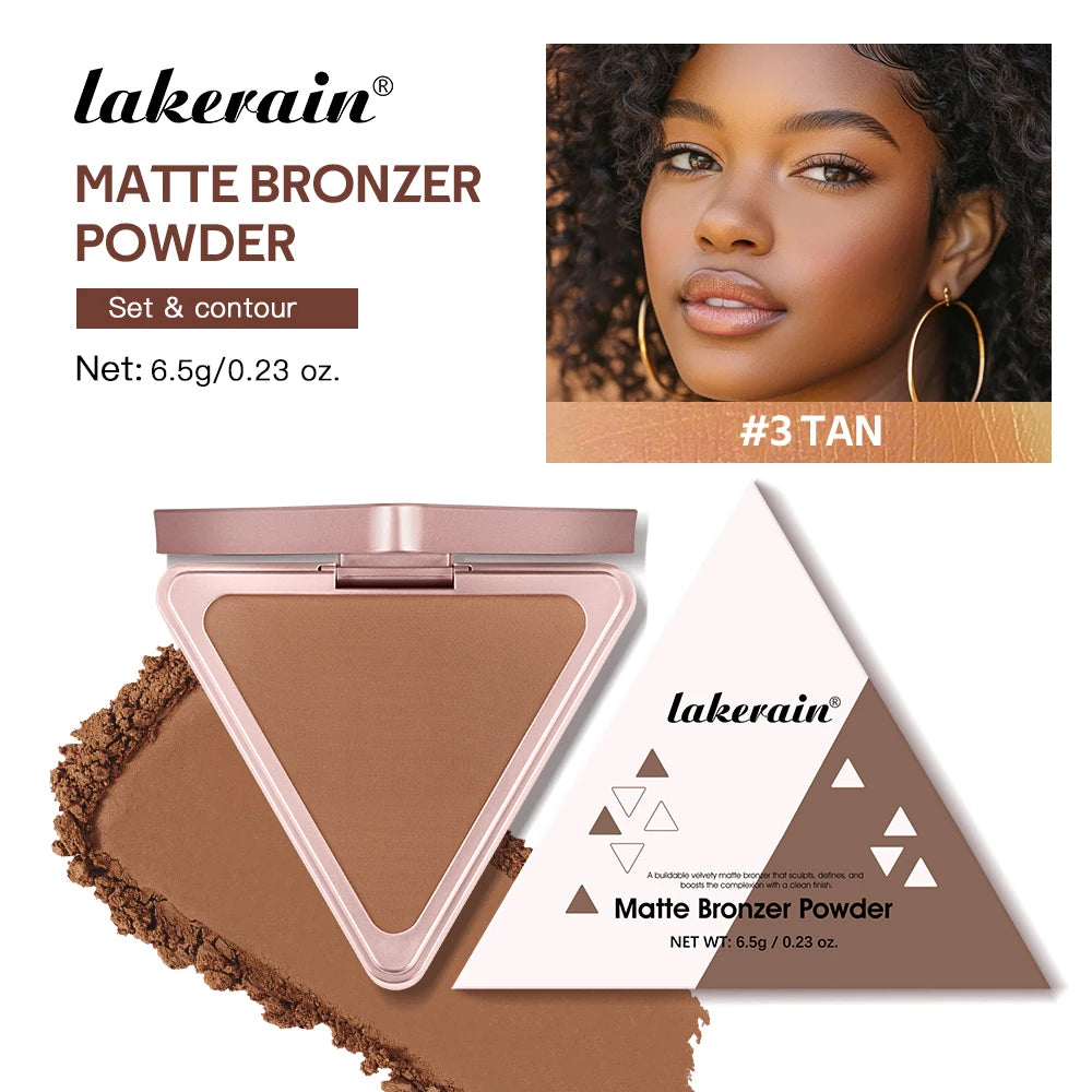 Matte Bronzer Powder for Face Contouring and Shading - 31