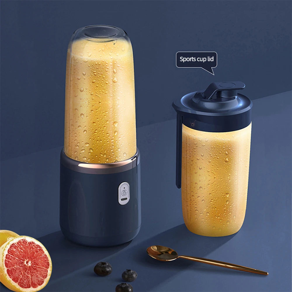 Portable Rechargeable Electric Fruit Blender for Smoothies - 8