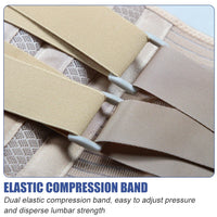 Adjustable Lumbar Support Brace for Lower Back Pain Relief