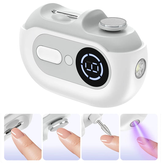 4-in-1 Automatic Electric Nail Trimmer and Manicure Tool