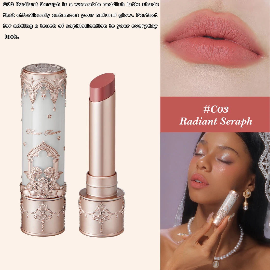 Hydrating Non-Sticky Tinted Lip Gloss for Shiny Long-Lasting Wear - 8