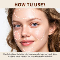 Translucent Loose Setting Powder for Flawless Matte Finish