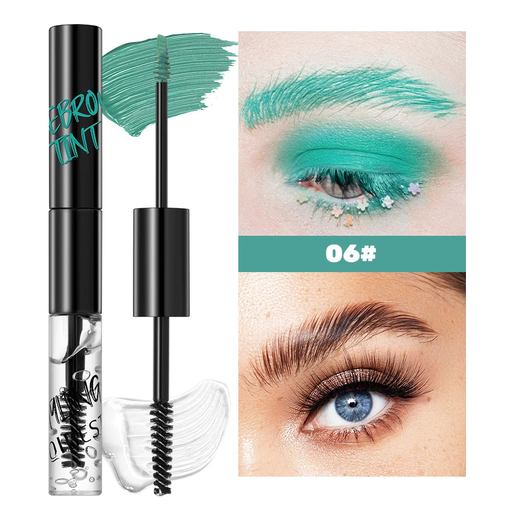 2-in-1 Waterproof Eyebrow Tint and Styling Gel - 25