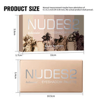 6-Color Matte Eyeshadow Palette for Neutral Nude Looks