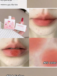 Velvet Matte Lip Clay for Soft Long-Lasting Color