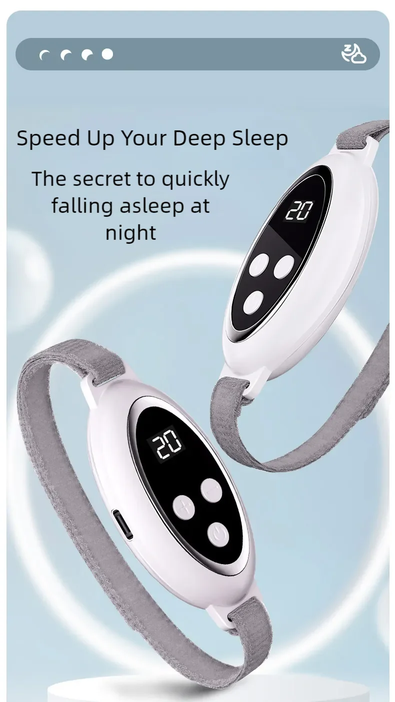 Microcurrent Handheld Sleep Aid Device for Insomnia and Anxiety - 7