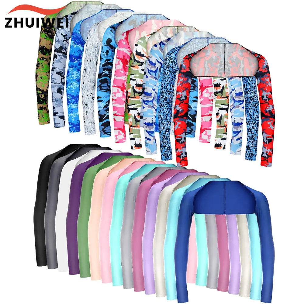 Cooling Sun Protection Arm Shawl for Outdoor Sports - 1